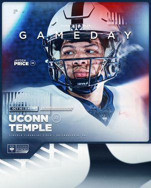 Image post by @uconnfootball on Instagram