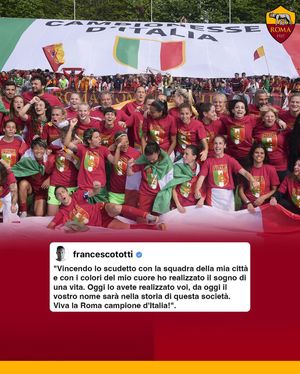 Image post by @officialasroma on Instagram