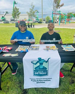 Image post by @DetroitParksRec on Facebook