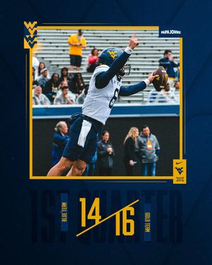 Image post by @WVUfootball on Twitter