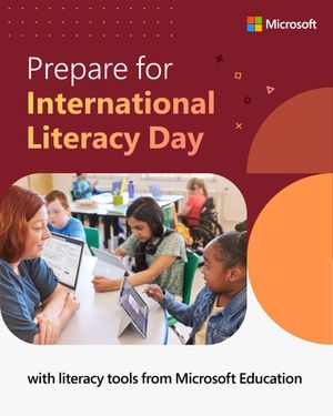 Image post by @MicrosoftEDU on Twitter