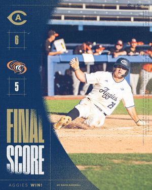 Image post by @ucdavisbaseball on Instagram