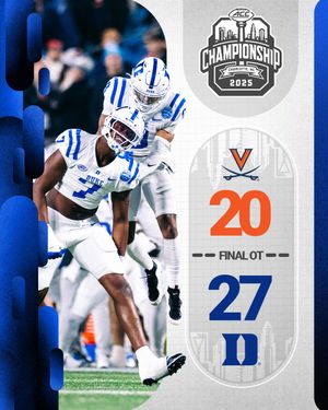 Image post by @ACCFootball on Twitter