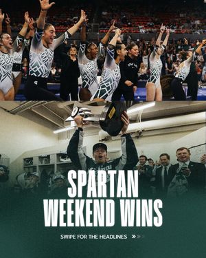 Image post by @msu_athletics on Instagram