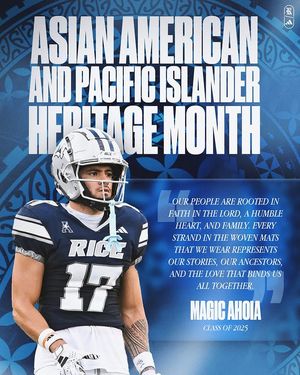 Image post by @riceathletics on Instagram