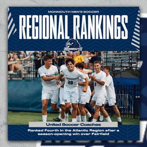 Image post by @monmouthsoccer on Instagram