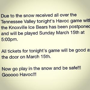 Image post by @huntsvillehavoc on Instagram