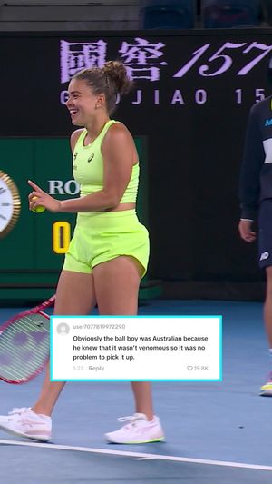 Video post by @ausopen on TikTok