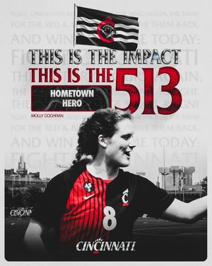 Image post by @GoBearcatsWSOC on Twitter