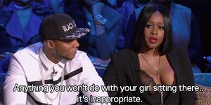 Image post by @loveandhiphop on Twitter