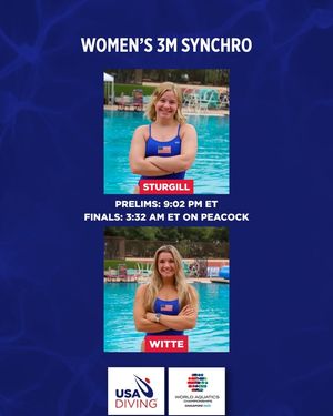 Image post by @USADiving on Facebook