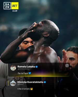 Image post by @dazn_it on Instagram