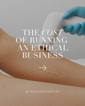 Image post by @theskinscientist on Instagram