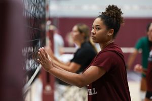 Image post by @aggievolleyball on Instagram