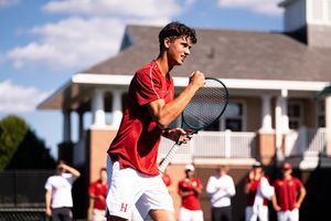 Image post by @harvardmenstennis on Instagram