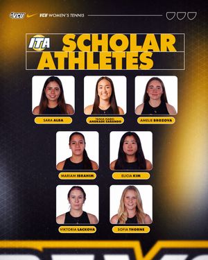 Image post by @vcuwtennis on Instagram