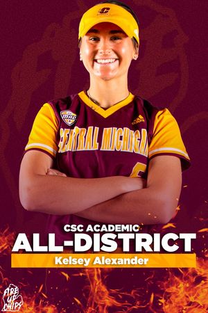 Image post by @CMUSoftball on Twitter