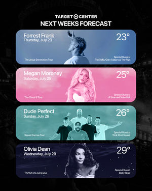 Image post by @targetcentermn on Instagram