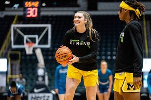 Image post by @umichwbball on Instagram