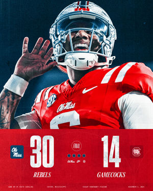 Image post by @olemissfb on Instagram