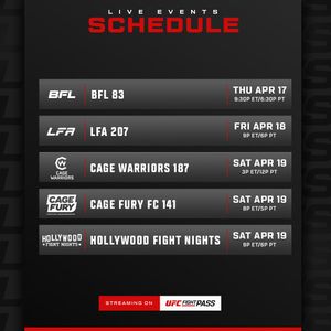 Image post by @ufcfightpass on Instagram