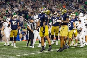 Image post by @ndfootball on Instagram