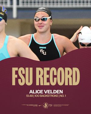 Image post by @fsuswimdive on Instagram
