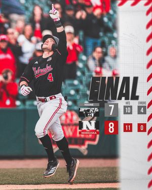 Image post by @HuskerBaseball on Twitter