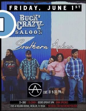 Image post by @SouthernAshesMusic on Facebook