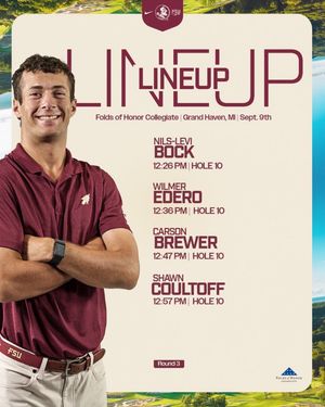 Image post by @fsumensgolf on Instagram