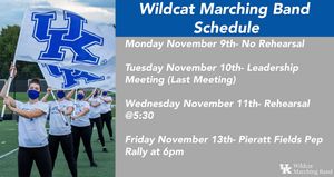 Image post by @wildcatmarchingband on Instagram
