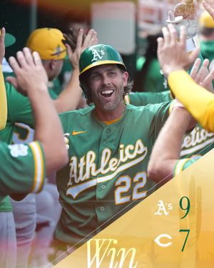 Image post by @athletics on Instagram