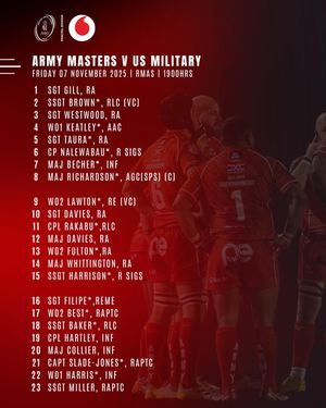 Image post by @armyrugbyunion on Instagram