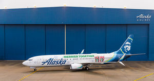 Image post by @AlaskaAir on Twitter