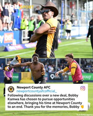 Image post by @bbcsportwales on Instagram