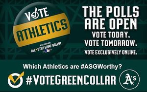 Image post by @athletics on Instagram