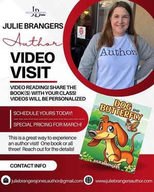 Image post by @juliebrangersjonesauthor on Facebook