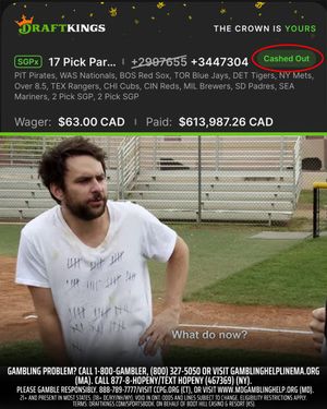 Image post by @DKSportsbook on Twitter