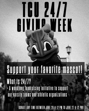 Image post by @tcu.superfrog on Instagram