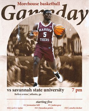 Image post by @morehousebasketball on Instagram