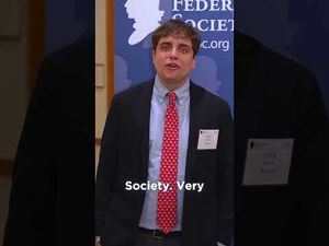 Video post by @TheFederalistSociety on YouTube