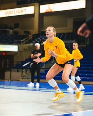 Image post by @wvuvolleyball on Instagram