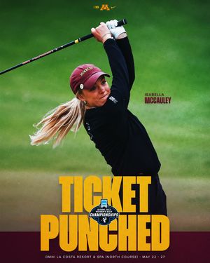 Image post by @gopherwgolf on Instagram
