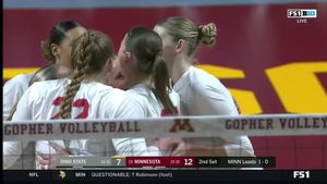 Video post by @OhioStateWVB on Twitter