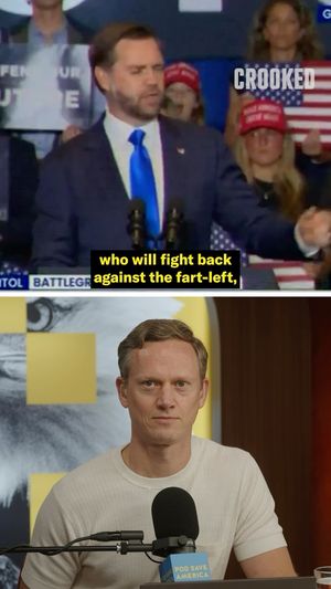 Image post by @podsaveamerica on Instagram