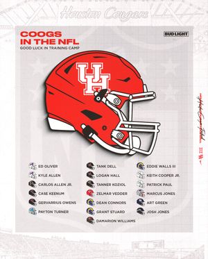 Image post by @uhcougarfb on Instagram