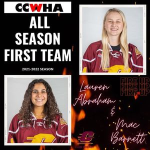 Image post by @cmuwomensclubhockey on Facebook