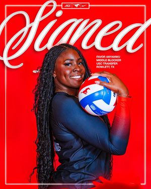 Image post by @SMUVolleyball on Twitter