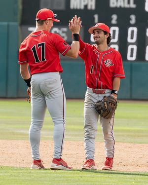 Image post by @sdsubaseball on Instagram