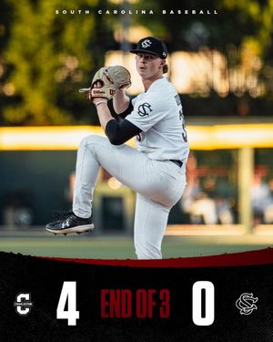 Image post by @GamecockBSB on Twitter